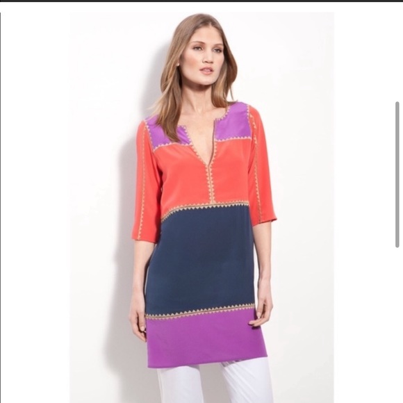 BCBGMaxAzria silk dress Aidas - Picture 4 of 10